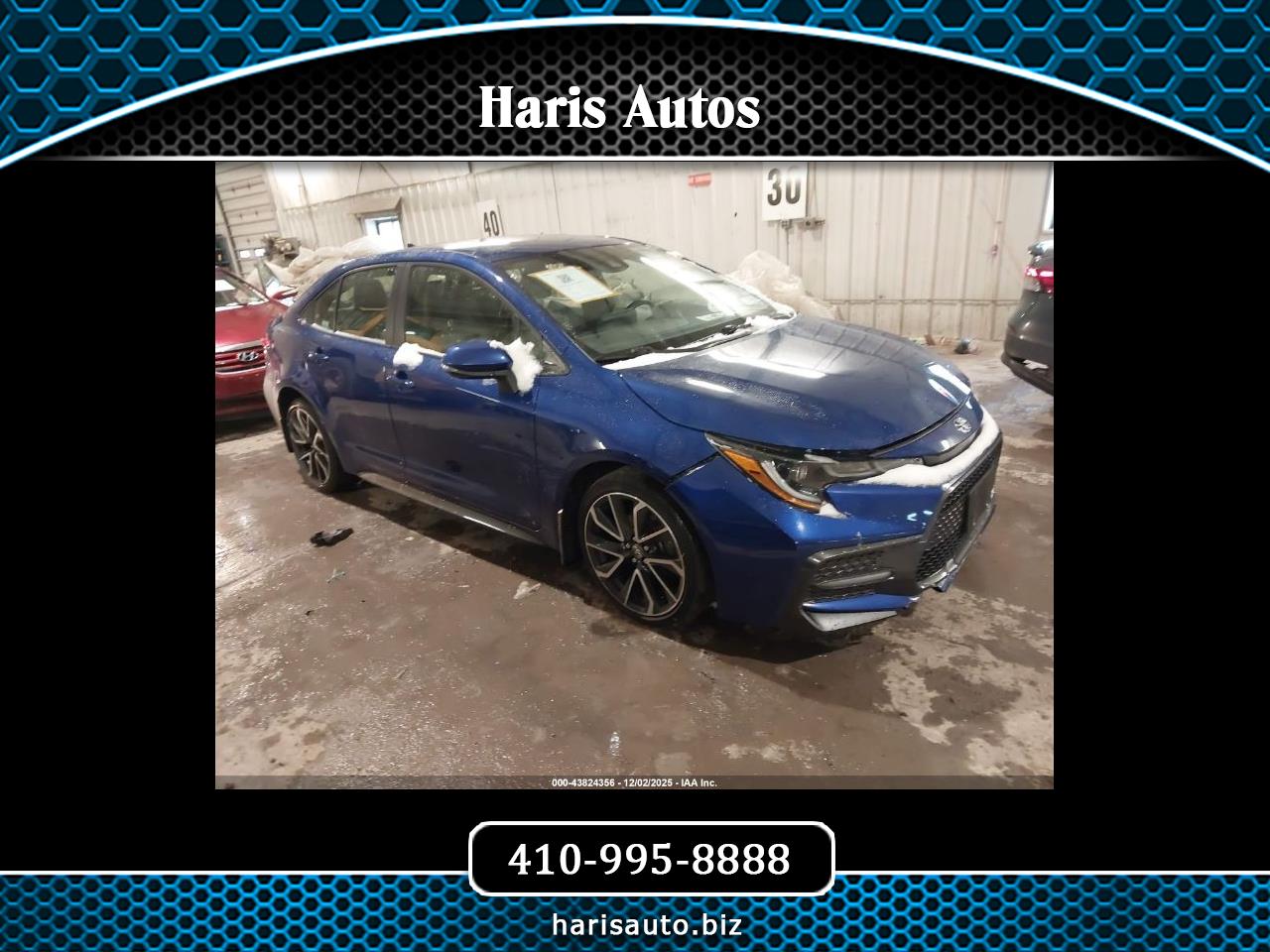 2022 Toyota Corolla SE Nightshade CVT (Natl)