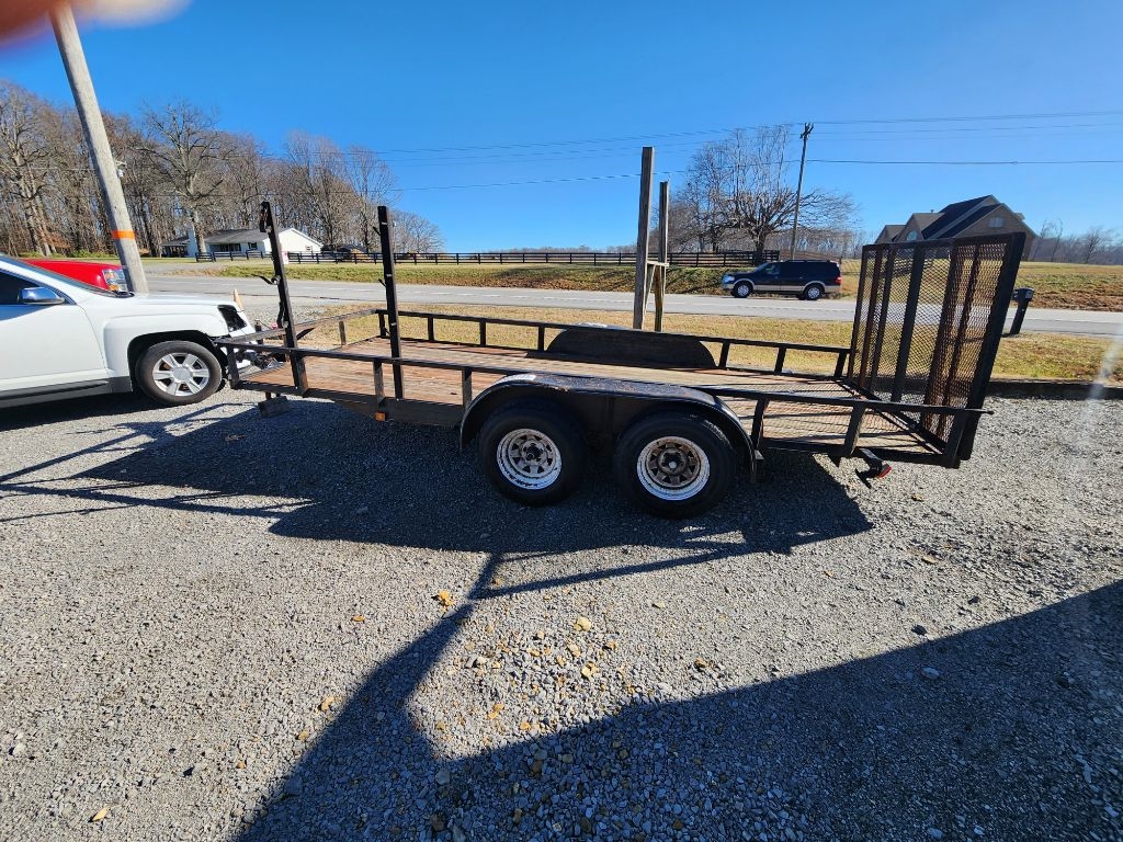 Utility Trailer Manufacturer Flat Bed  1998
