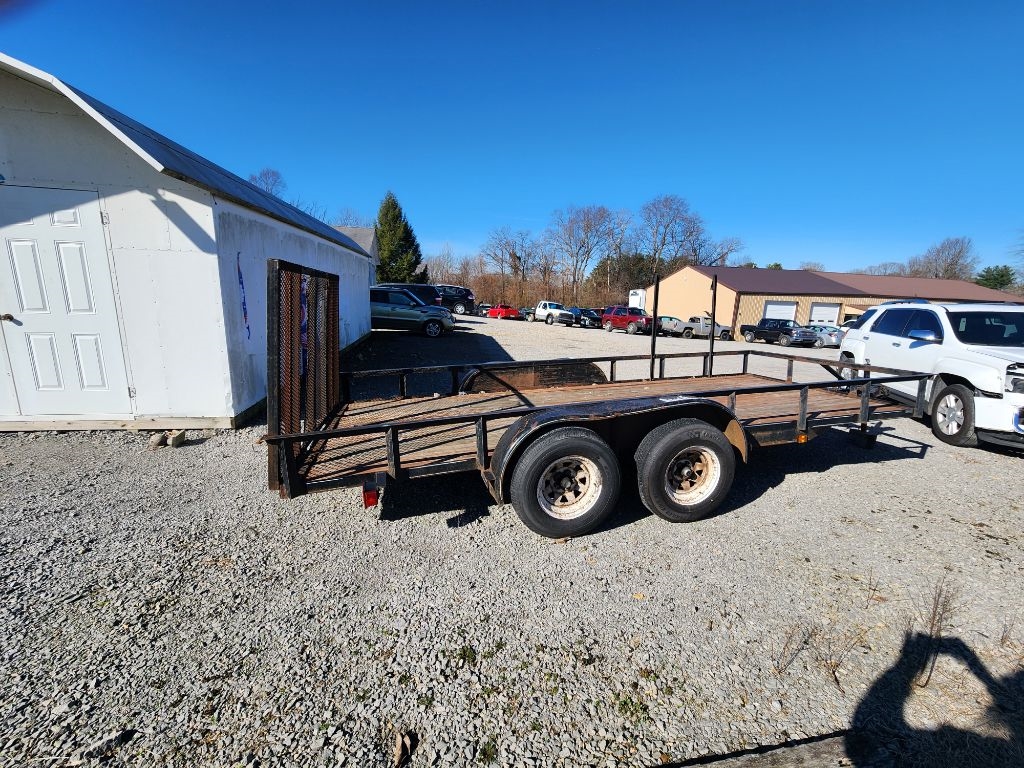 Utility Trailer Manufacturer Flat Bed  1998
