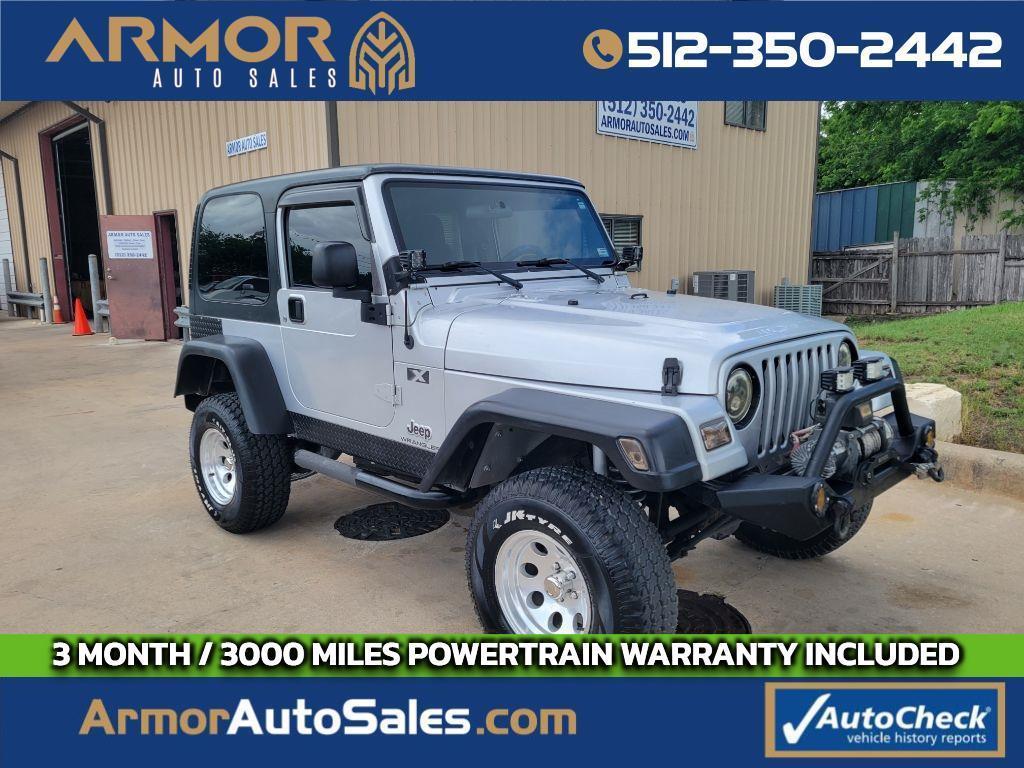 Jeep Wrangler 2dr X 2004