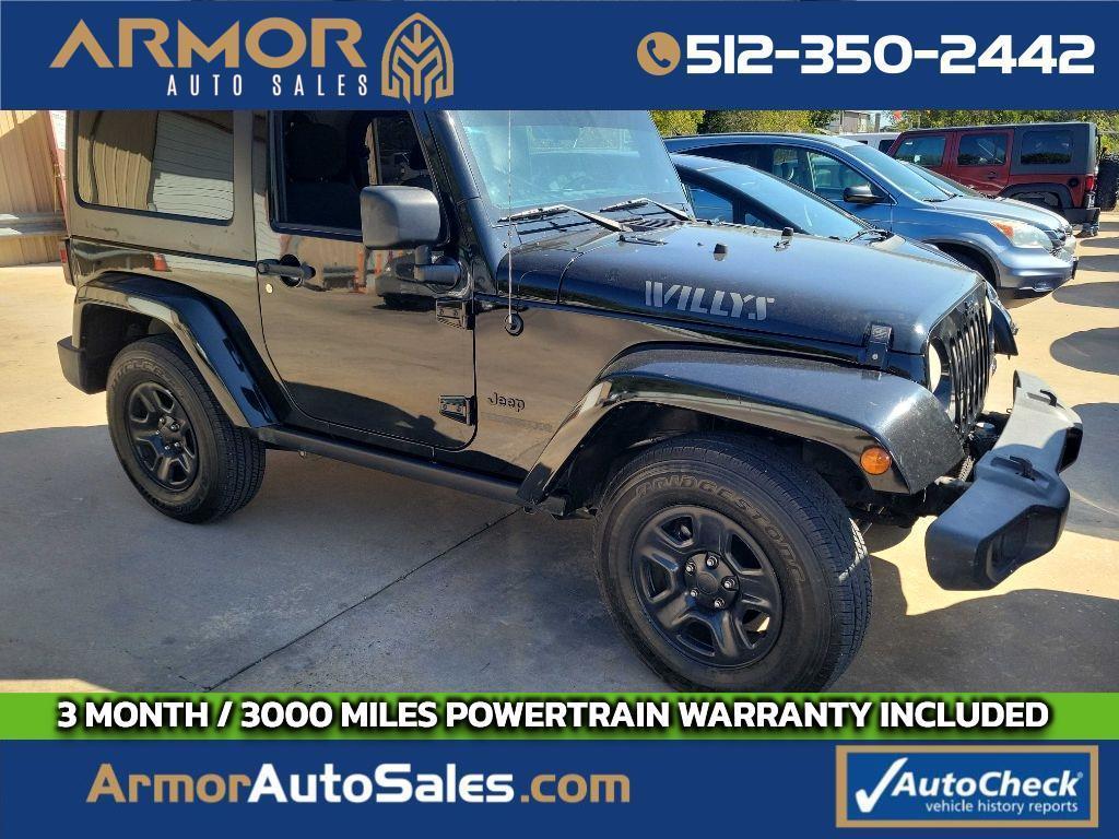 Jeep Wrangler 4WD 2dr Willys Wheeler 2014