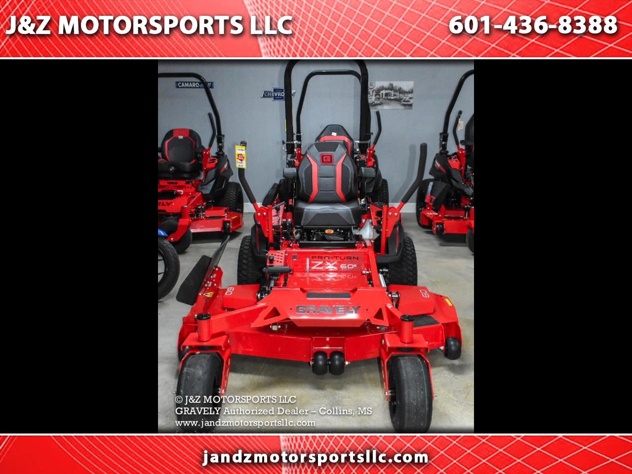 2025 Gravely Pro-Turn PRO TURN ZX 60  Model No. 991291