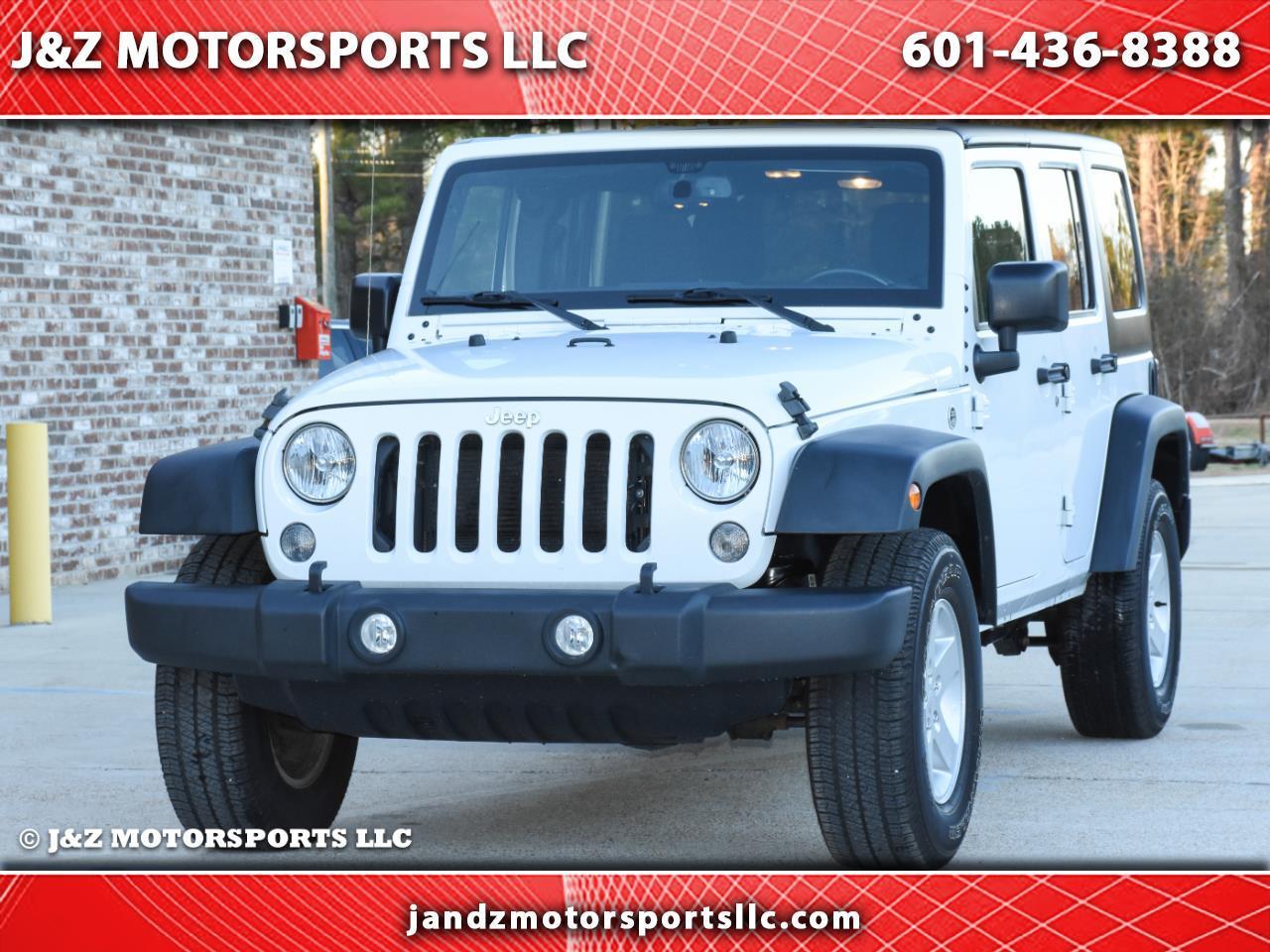 2016 Jeep Wrangler Unlimited Sport S