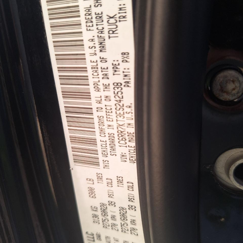 RAM 1500 Tradesman Crew Cab SWB 4WD 2014