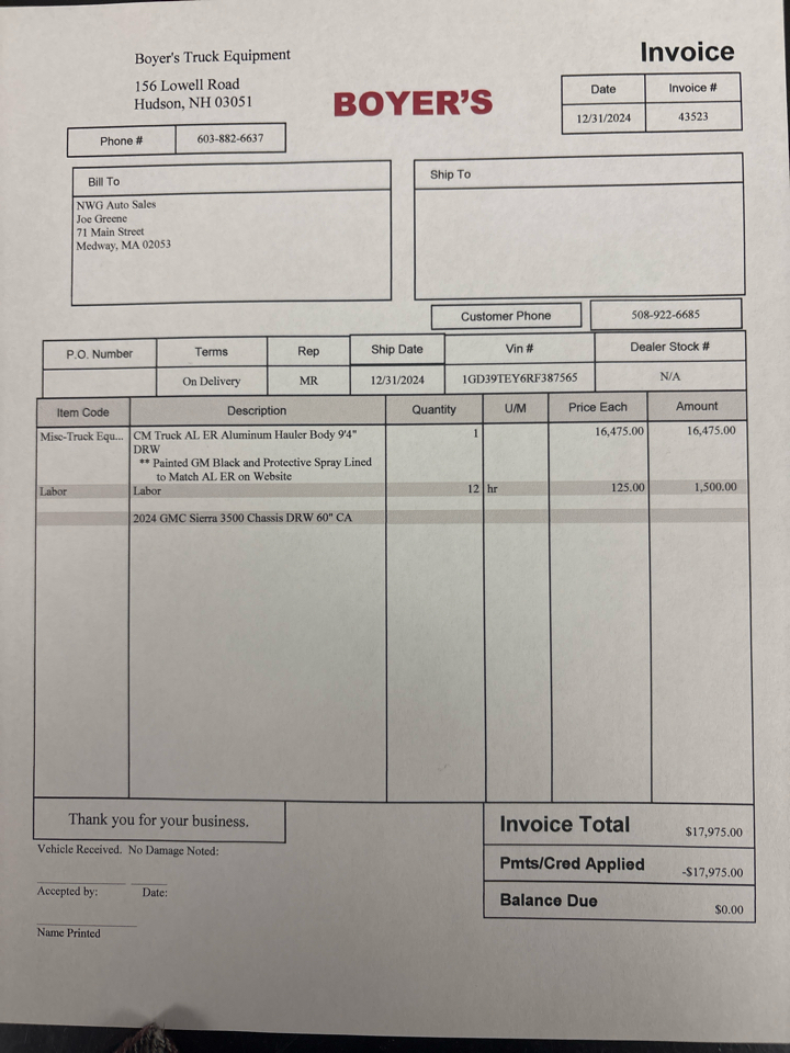 GMC Sierra 3500HD SLE 4WD 2024