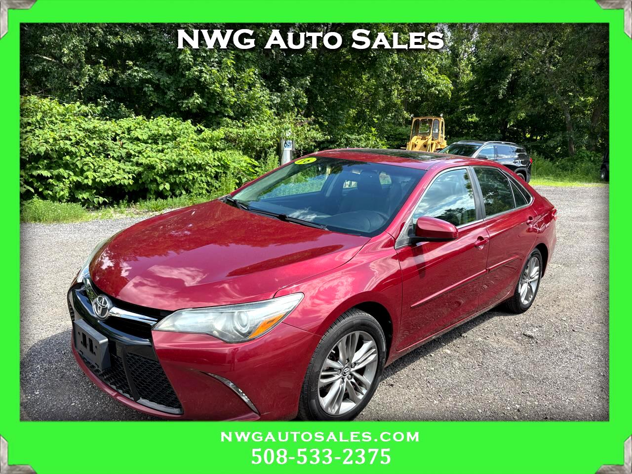 Toyota Camry 4dr Sdn I4 Auto SE w/Special Edition Pkg (Natl) 2016 Toyota Camry 4dr Sdn I4 Auto SE w/Special Edition Pkg (Natl) 2016