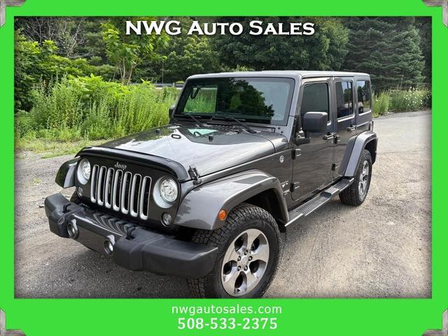 Black 2018 Jeep Wrangler SUV / Crossover Four-Wheel Drive Automatic
