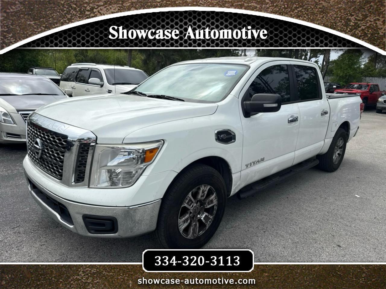 2017 Nissan Titan 4x2 Crew Cab SV