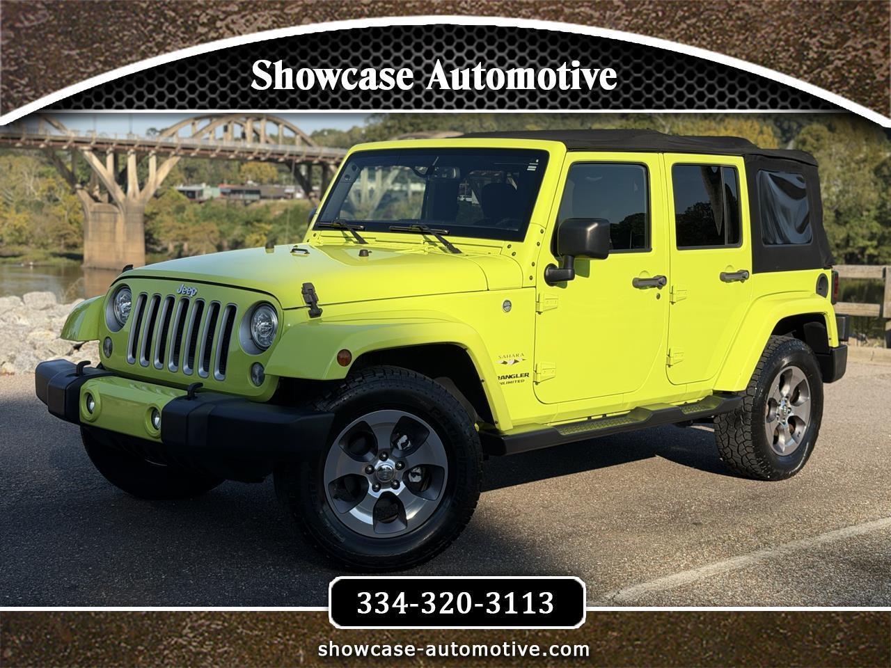 2017 Jeep Wrangler Unlimited Sahara 4x4