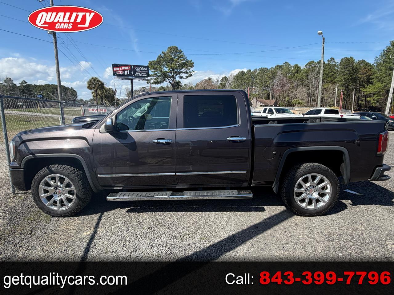 2016 GMC Sierra 1500 Denali Crew Cab Short Bed 4WD