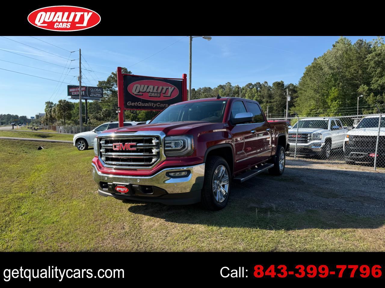 2018 GMC Sierra 1500 SLT Crew Cab Short Box 4WD