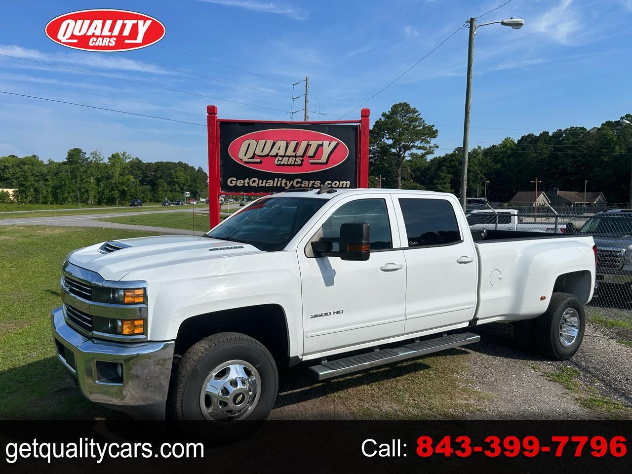 2018 Chevrolet Silverado 3500HD LT Crew Cab 2WD
