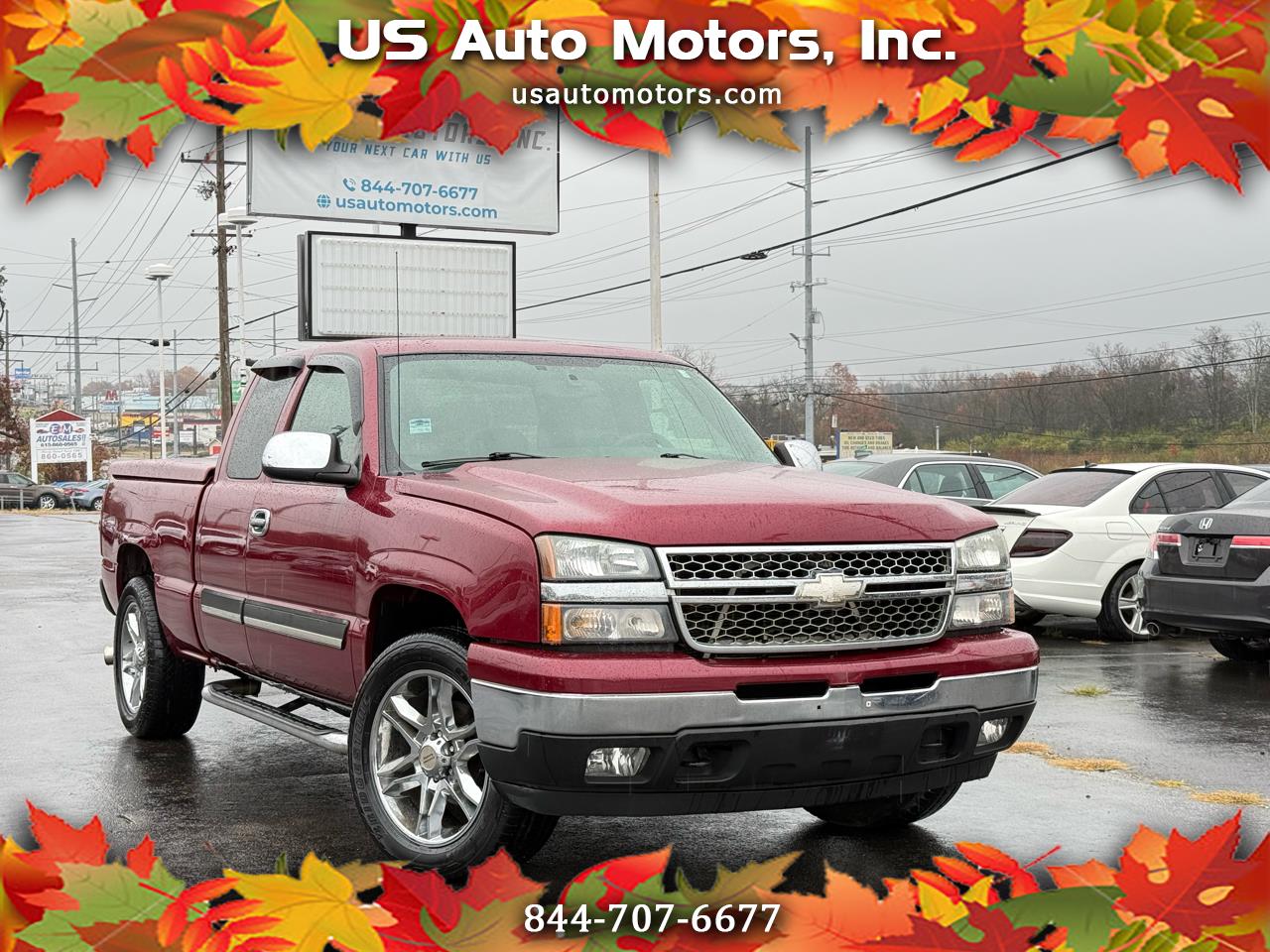 2007 Chevrolet Silverado Classic 1500 Work Truck Ext. Cab Long Box 4WD