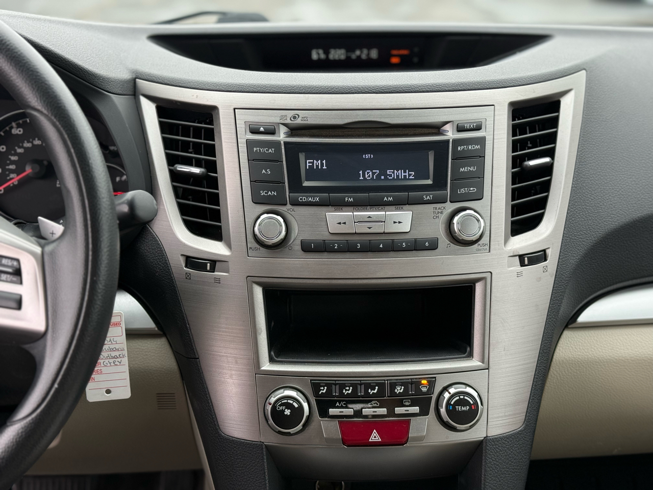 Subaru Outback 2.5i 2014