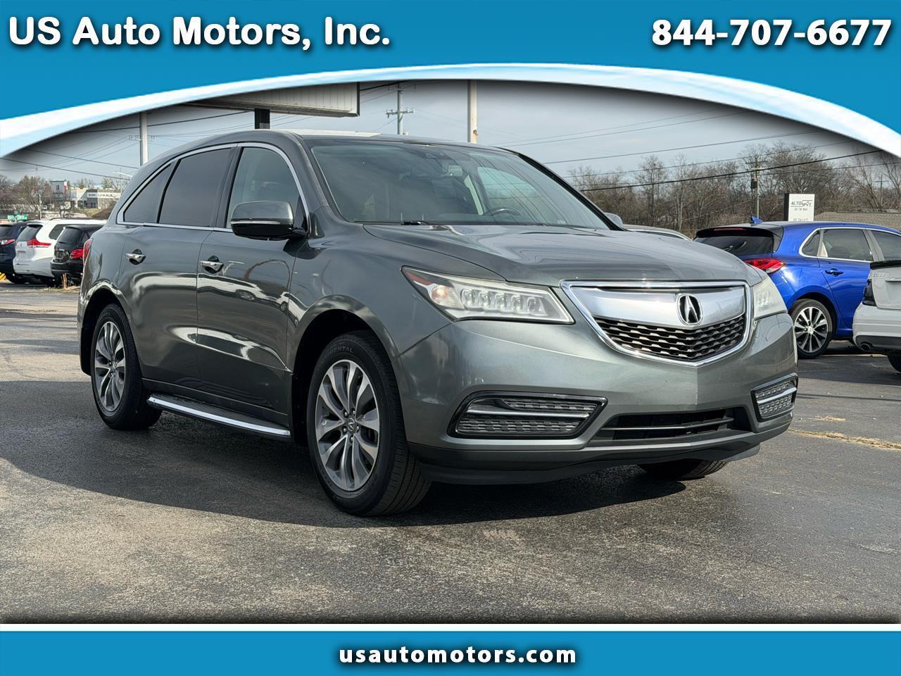 2014 Acura MDX 6-Spd AT w/Tech Package