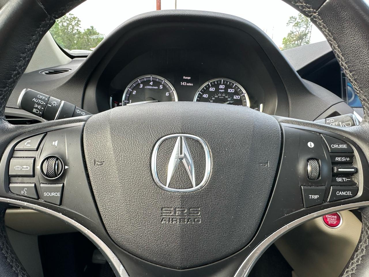 Acura MDX SH-AWD 9-Spd AT 2016