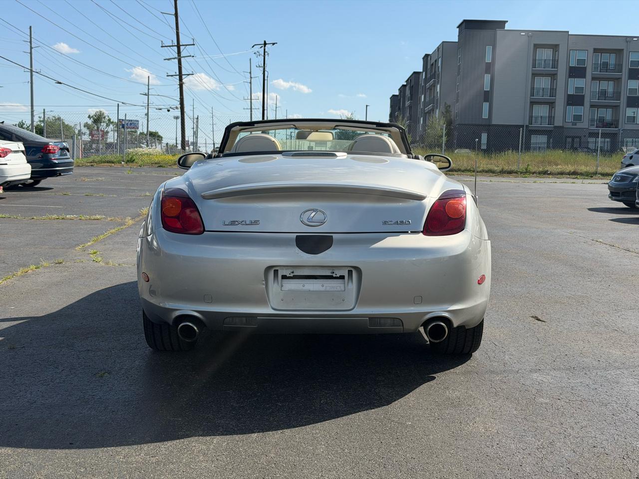 Lexus SC 430 Convertible 2002