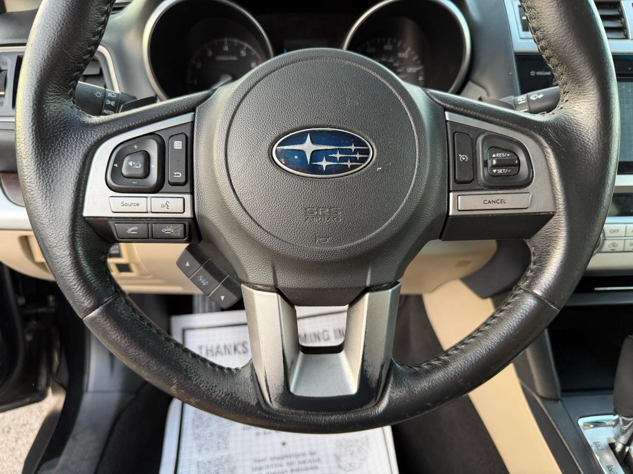 Subaru Outback 2.5i Limited 2017