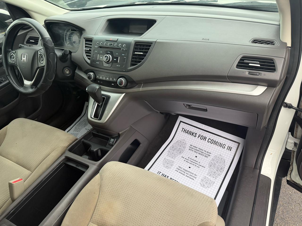 Honda CR-V EX 4WD 5-Speed AT 2012