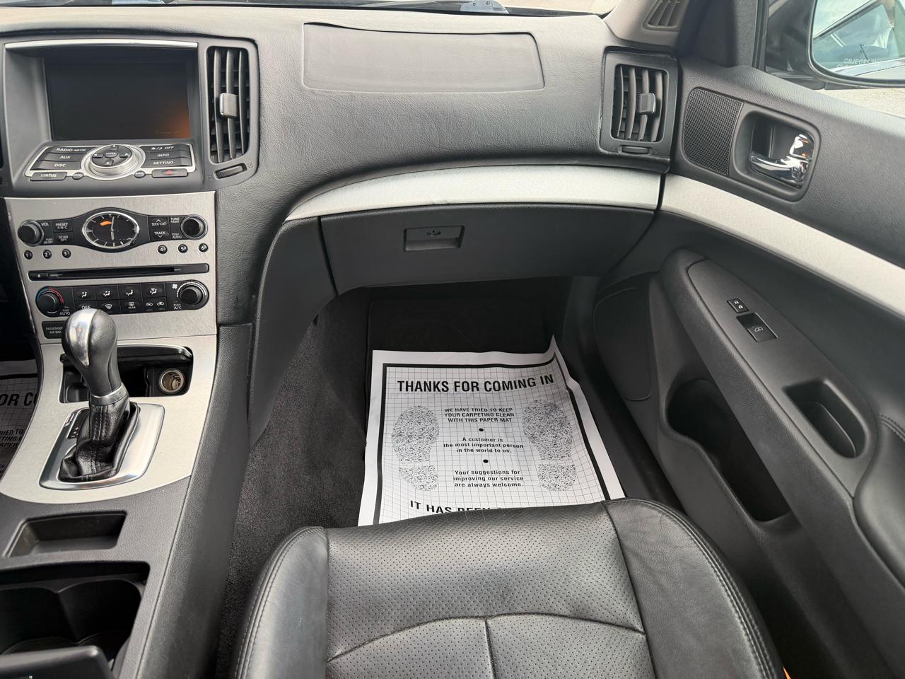 Infiniti G Sedan G37 2009