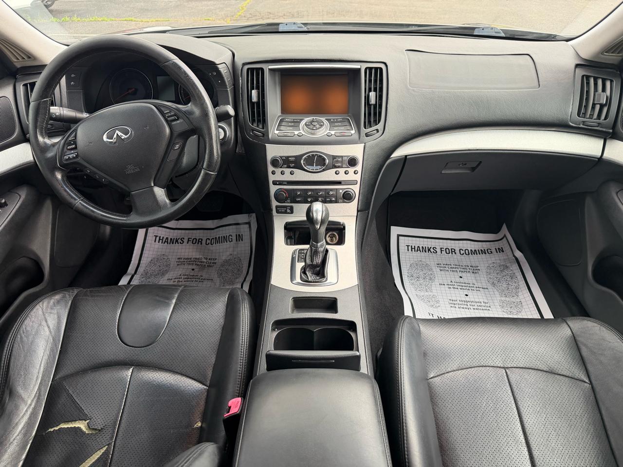 Infiniti G Sedan G37 2009