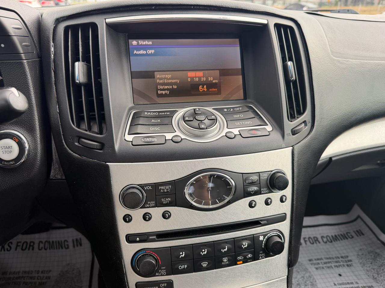 Infiniti G Sedan G37 2009