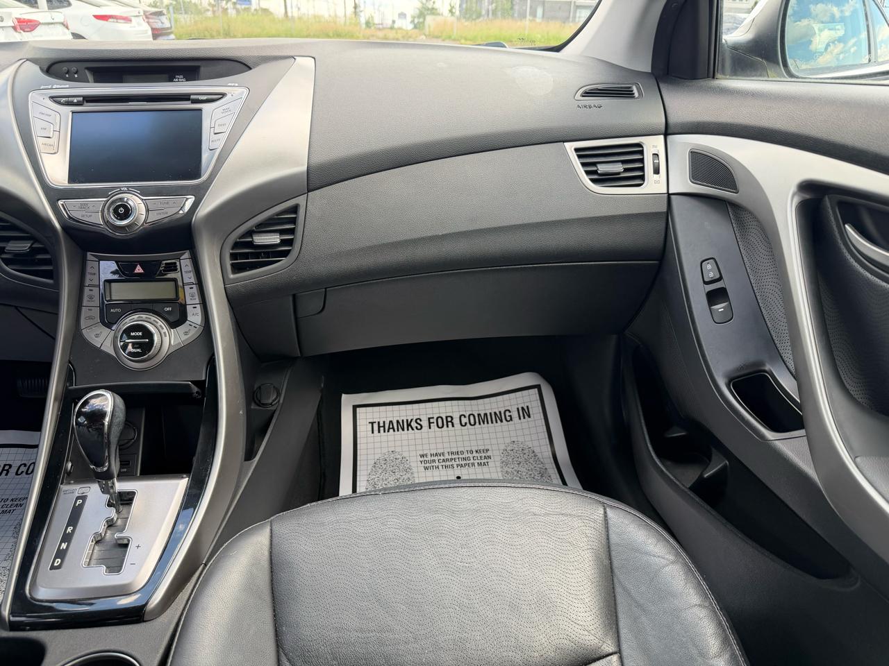 Hyundai Elantra Limited 2013