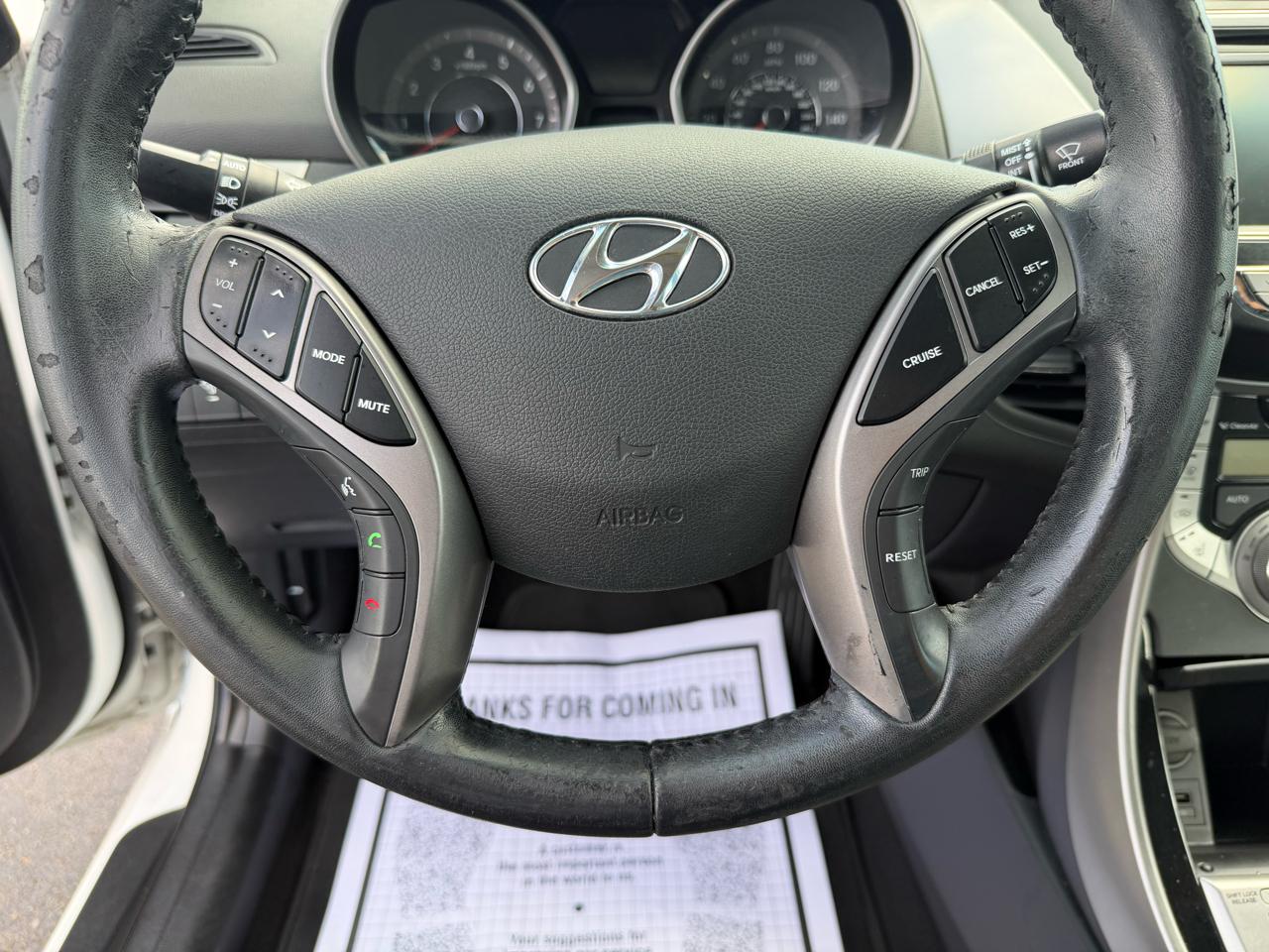 Hyundai Elantra Limited 2013