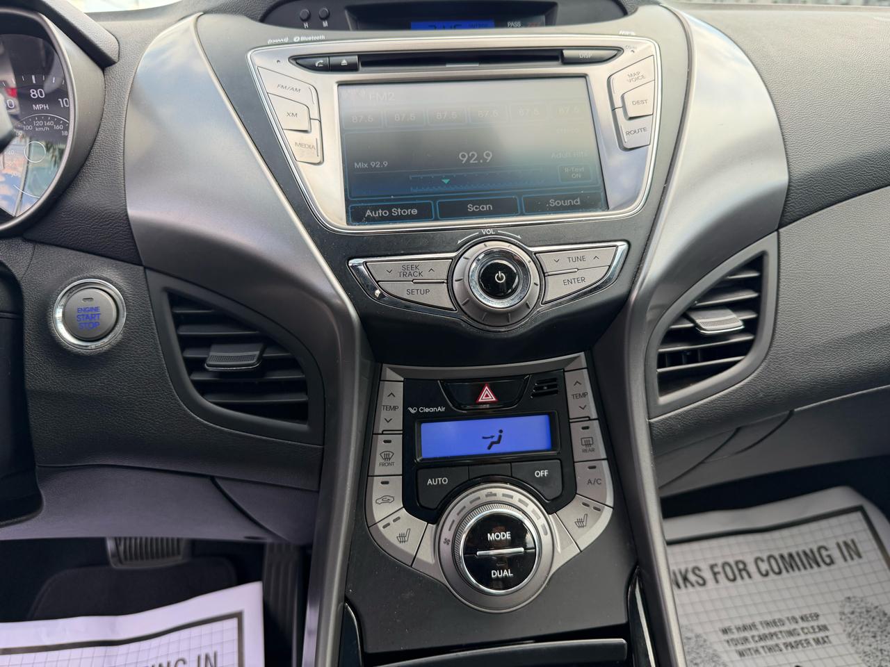 Hyundai Elantra Limited 2013
