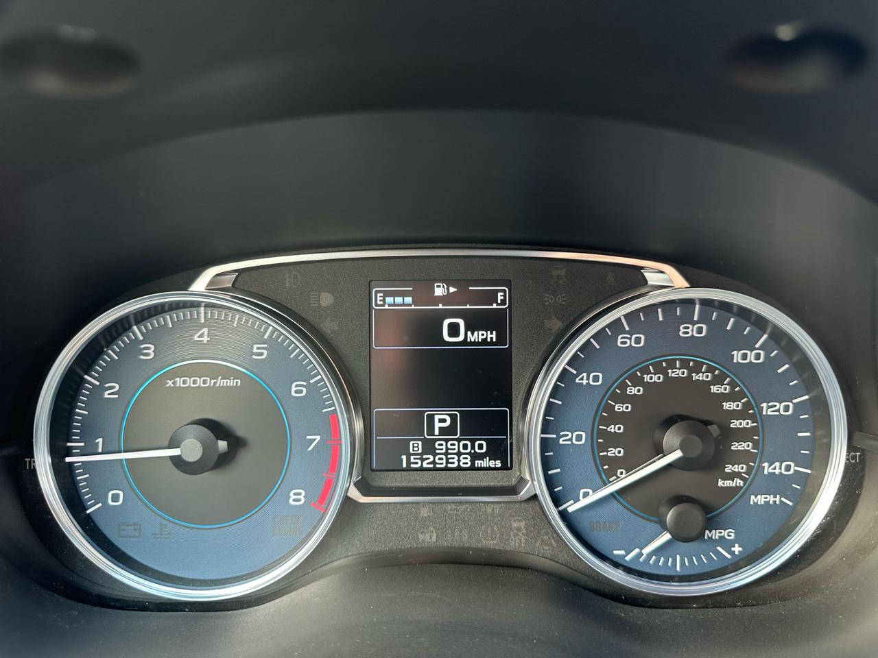 Subaru Crosstrek 2.0i Limited PZEV CVT 2016
