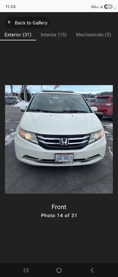 Honda Odyssey EX-L 2015