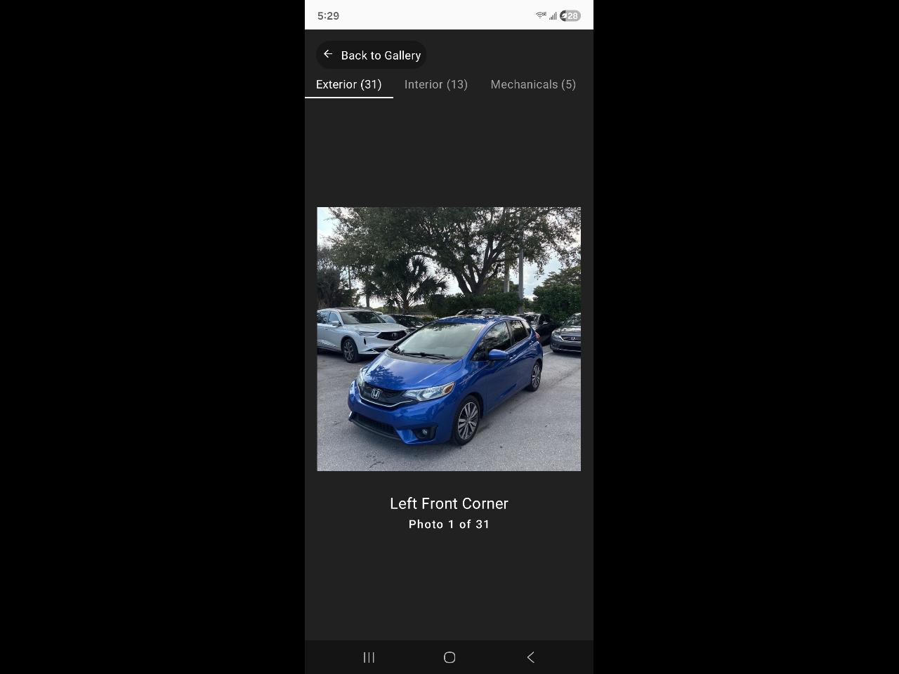 Honda Fit EX CVT 2015