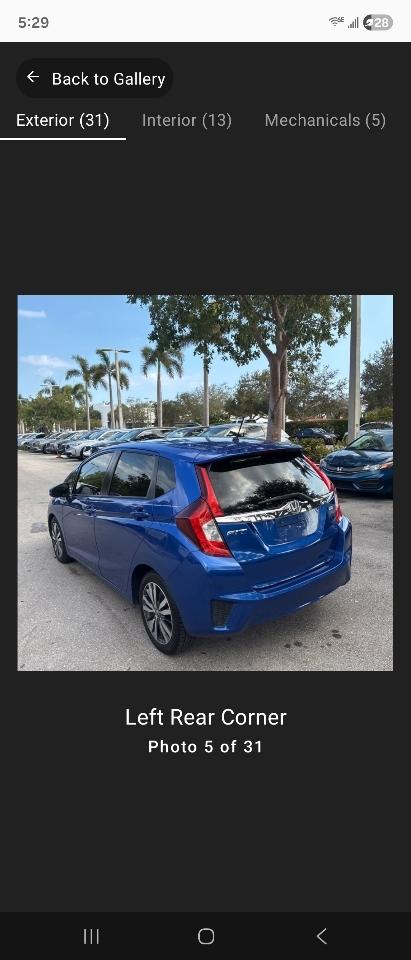 Honda Fit EX CVT 2015
