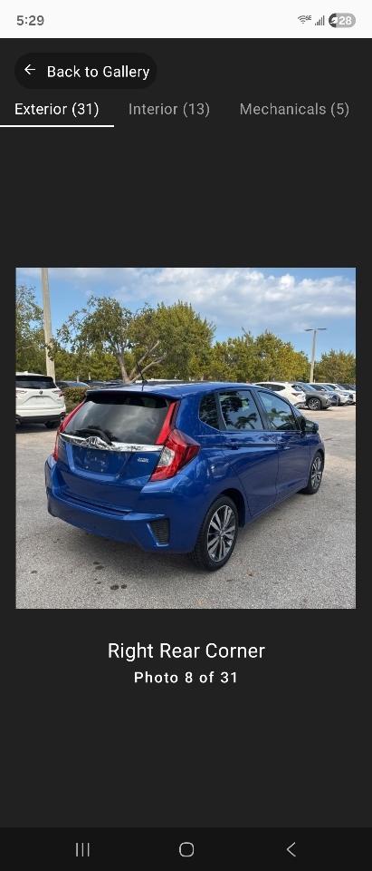 Honda Fit EX CVT 2015