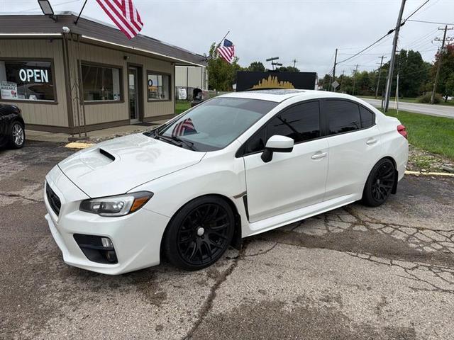 White 2015 Subaru WRX Sedan All-Wheel Drive Continuously Variable Transmission