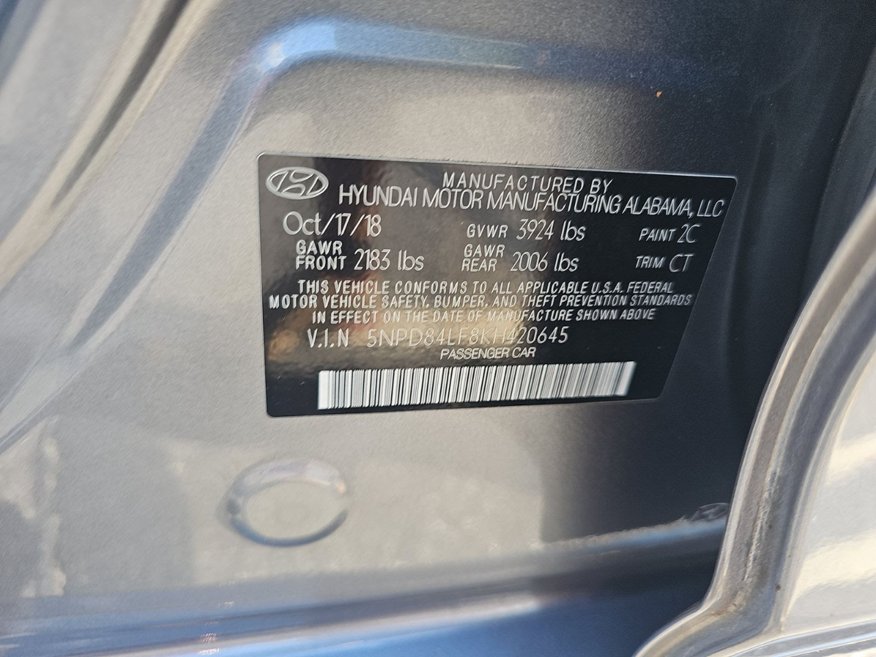2019 Hyundai Elantra SEL Value Edition Limited photo 19