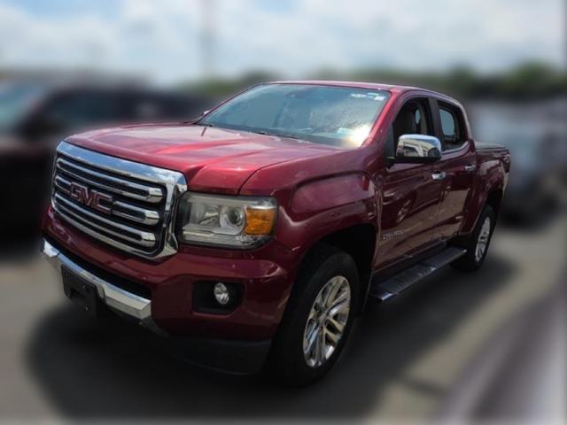 Red 2017 GMC Canyon Pickup Truck Four-Wheel Drive Automatic
