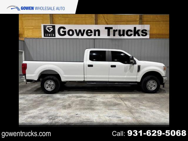 White 2020 Ford F-250 Super Duty Pickup Truck Four-Wheel Drive Automatic
