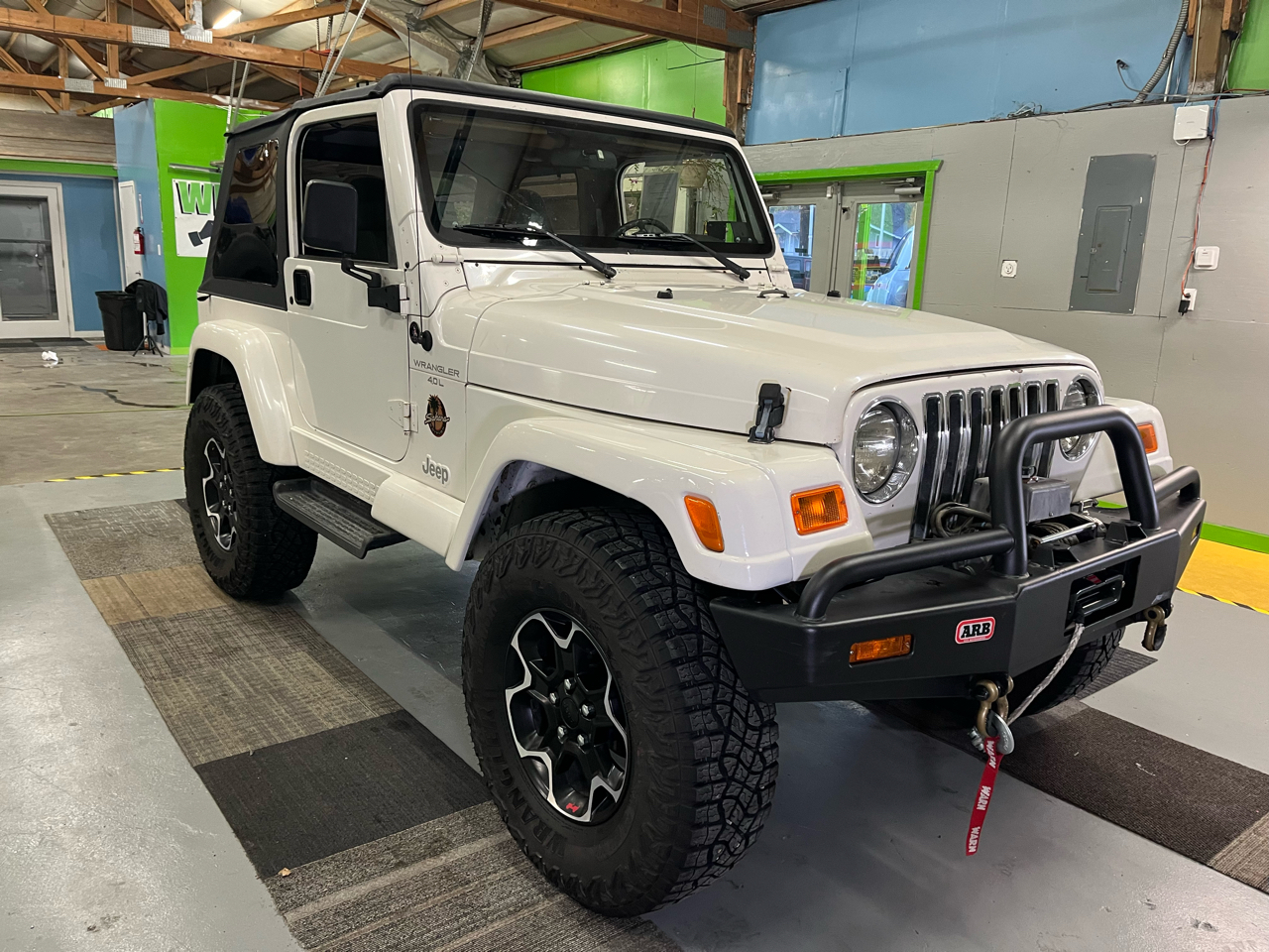 Jeep Wrangler Sahara 1997 Jeep Wrangler Sahara 1997