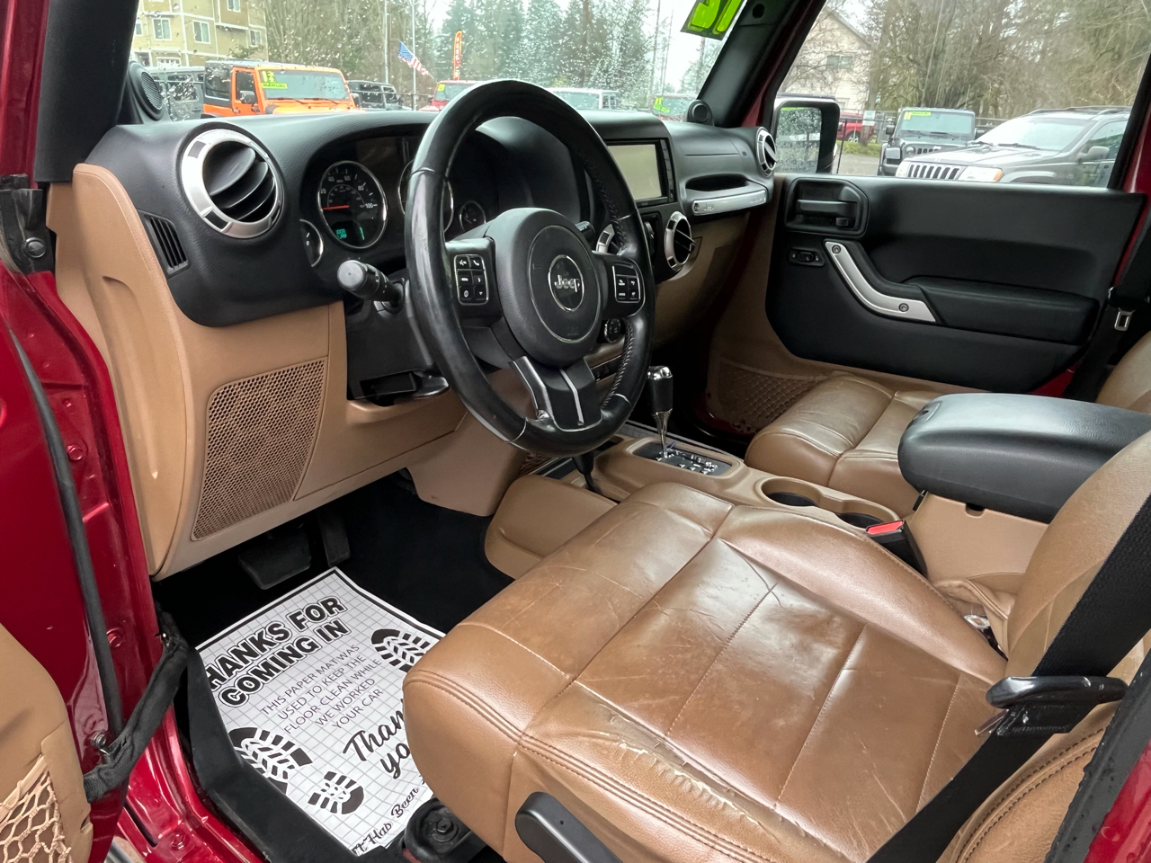 Jeep Wrangler Unlimited Sahara 4WD 2012