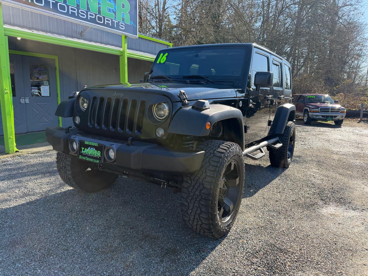 Jeep Wrangler 4WD 2dr Black Bear *Ltd Avail* 2016