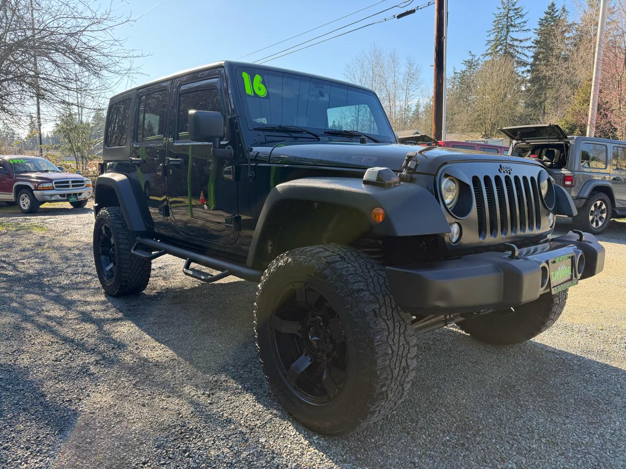Jeep Wrangler 4WD 2dr Black Bear *Ltd Avail* 2016
