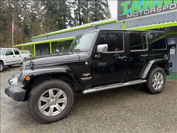 2012 Jeep Wrangler Unlimited Sahara 4WD