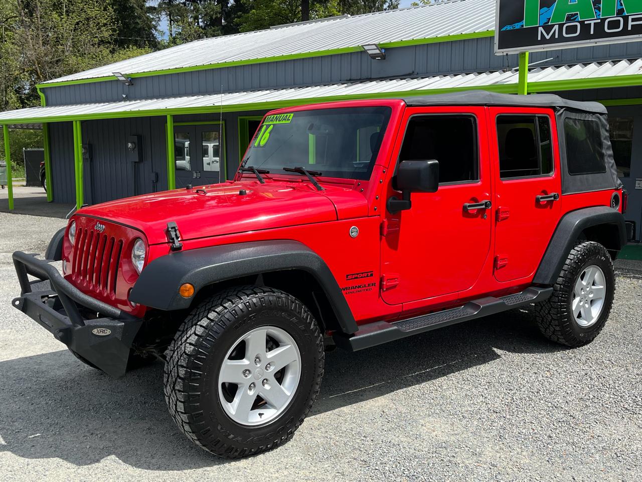 2016 Jeep Wrangler Unlimited Sport 4WD