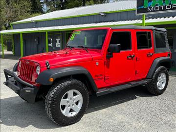 2016 Jeep Wrangler Unlimited Sport 4WD