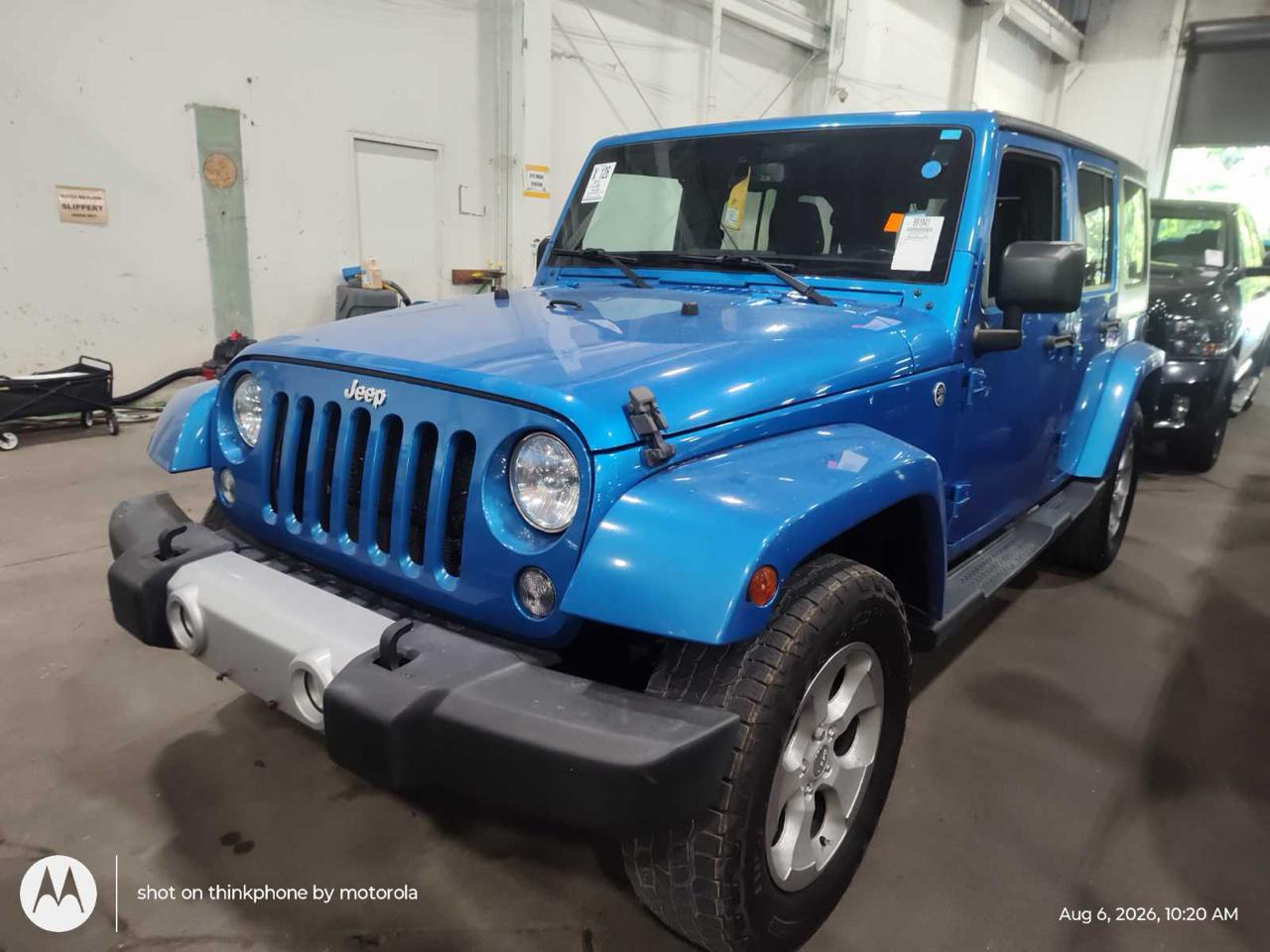 Jeep Wrangler Unlimited Sahara 4WD 2015