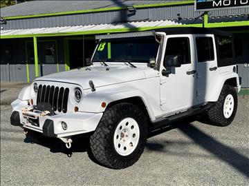 2013 Jeep Wrangler Unlimited Sahara 4WD
