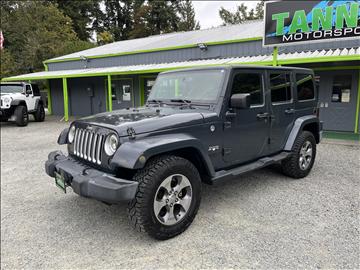 2016 Jeep Wrangler Unlimited Sahara 4WD