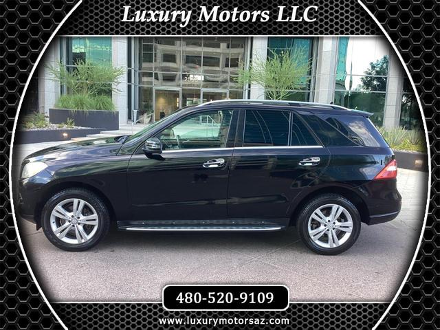 Black 2015 Mercedes-Benz M-Class SUV / Crossover All-Wheel Drive Automatic