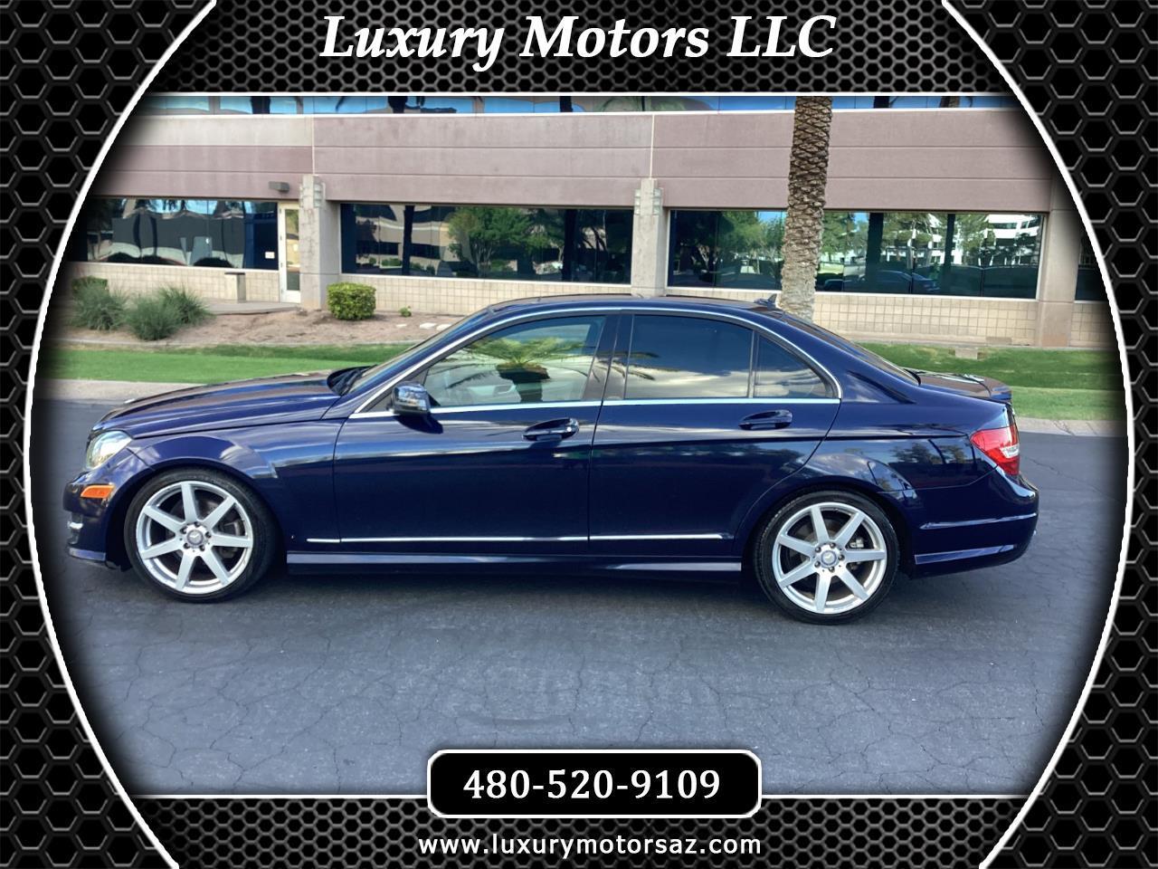 Mercedes-Benz C-Class C300 4MATIC Luxury Sedan 2012